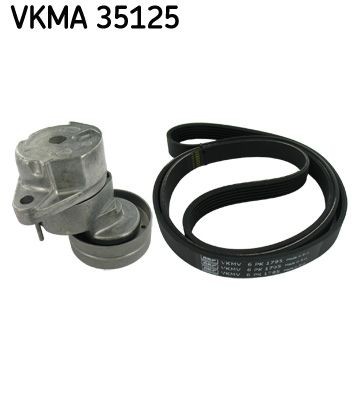 SKF V-Ribbed Belt Set Article number: VKMA 35125 cheaply
