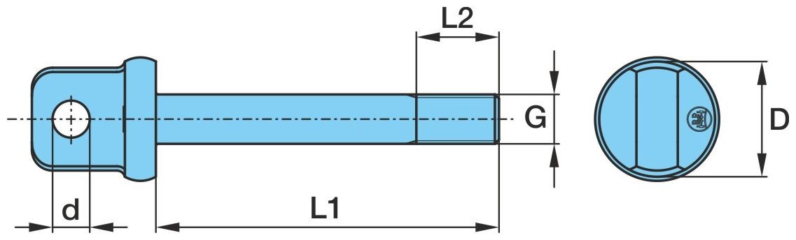 BPW Spring Bolt Article number: 03.340.14.24.0 cheaply