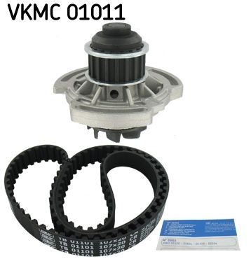 SKF Water pump and timing belt kit Article number: VKMC 01101 cheaply