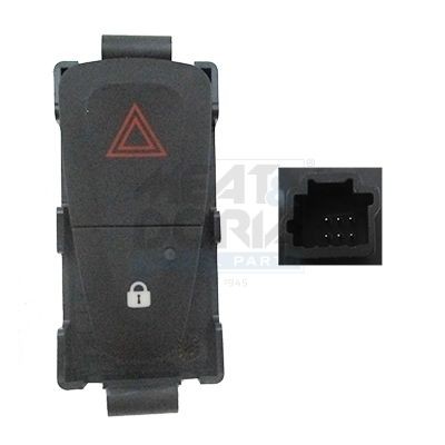 MEAT & DORIA 23645 Hazard Light Switch SCÉNIC 1.5 dCi (JZ02, JZ0R) 95 PS Diesel 2016