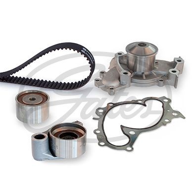 GATES Water pump and timing belt kit Article number: KP2T257 cheaply