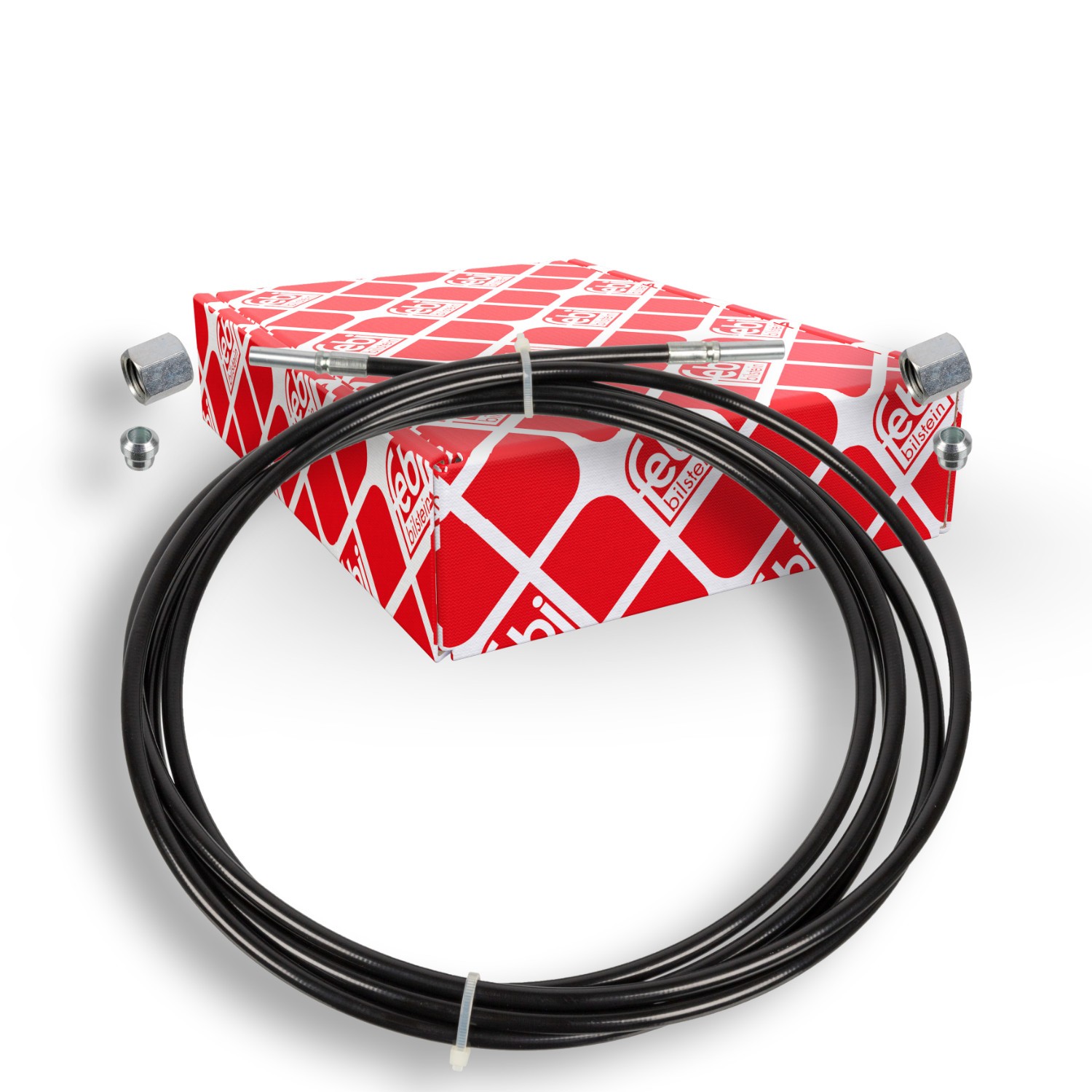FEBI BILSTEIN Hose Line, driver cab tilt unit Article number: 106206 cheaply