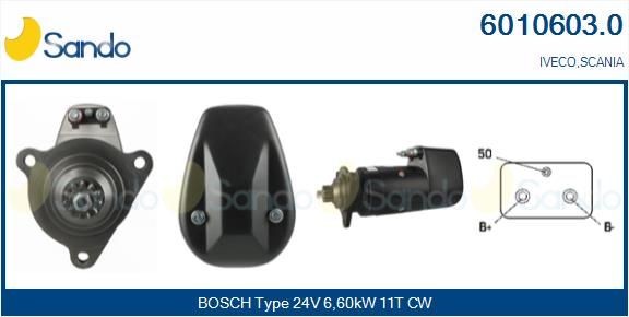 SANDO Alternator Article number: 2015440.0 cheaply
