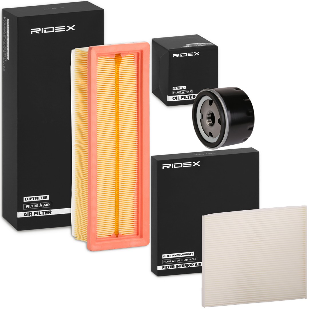 RIDEX Filter kit Article number: 4055F0176 cheaply