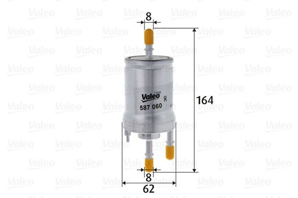 VALEO Brændstof-filter Varenummer: 587060 billige