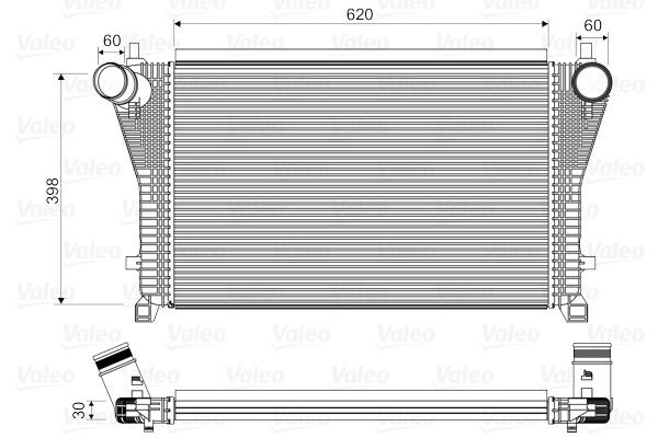 VALEO Intercooler Article number: 818347 cheaply