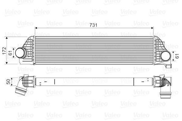 VALEO Intercooler Article number: 818561 cheaply