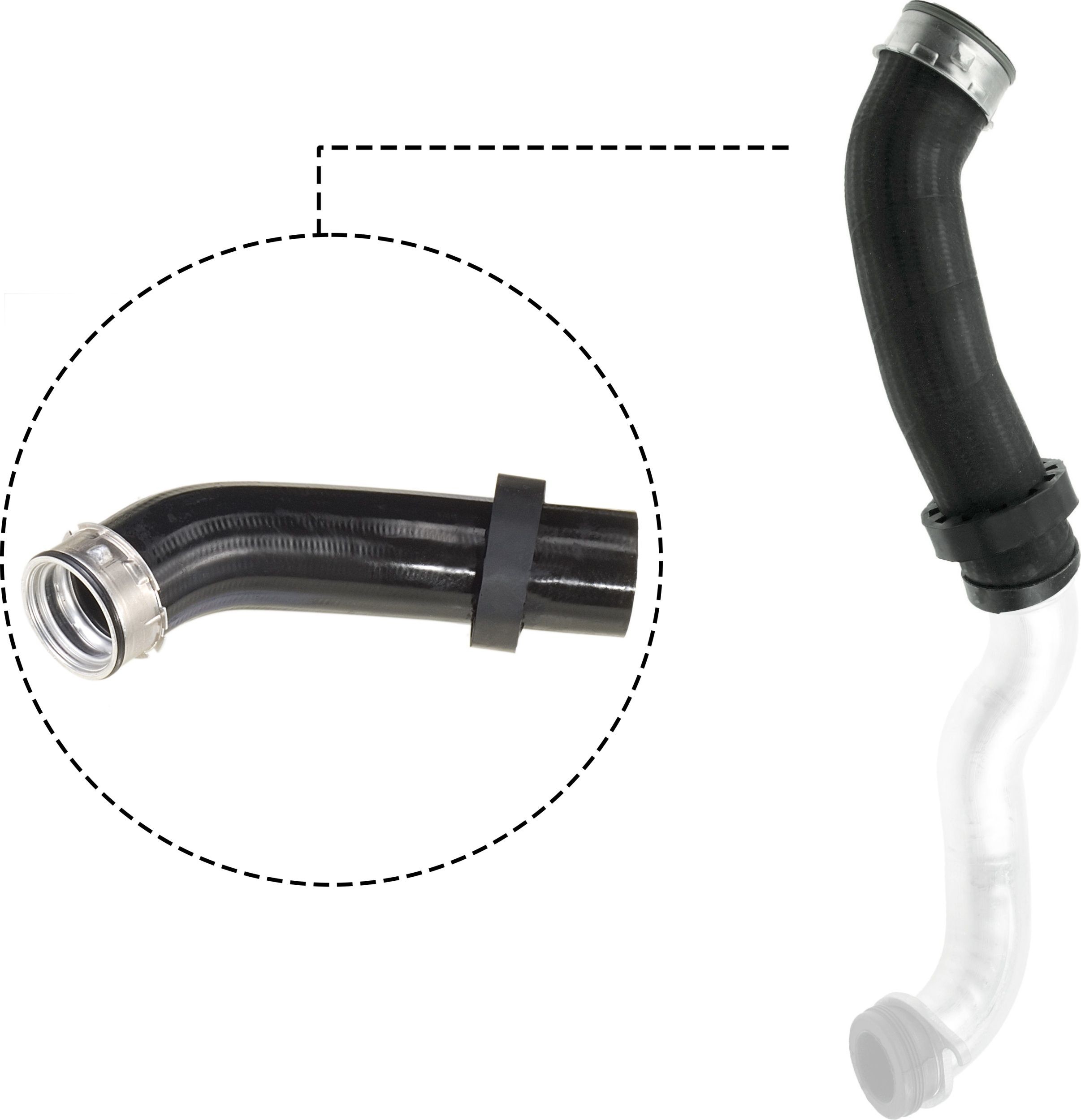 GATES Charger intake hose Article number: 09-0177 cheaply