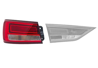VAN WEZEL Rear light Article number: 0358921 cheaply