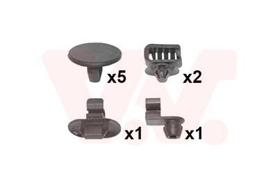 VAN WEZEL Mounting Kit, bonnet Article number: 0925797 cheaply