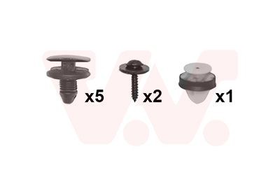 VAN WEZEL Mounting Kit, mud guard Article number: 0929796 cheaply