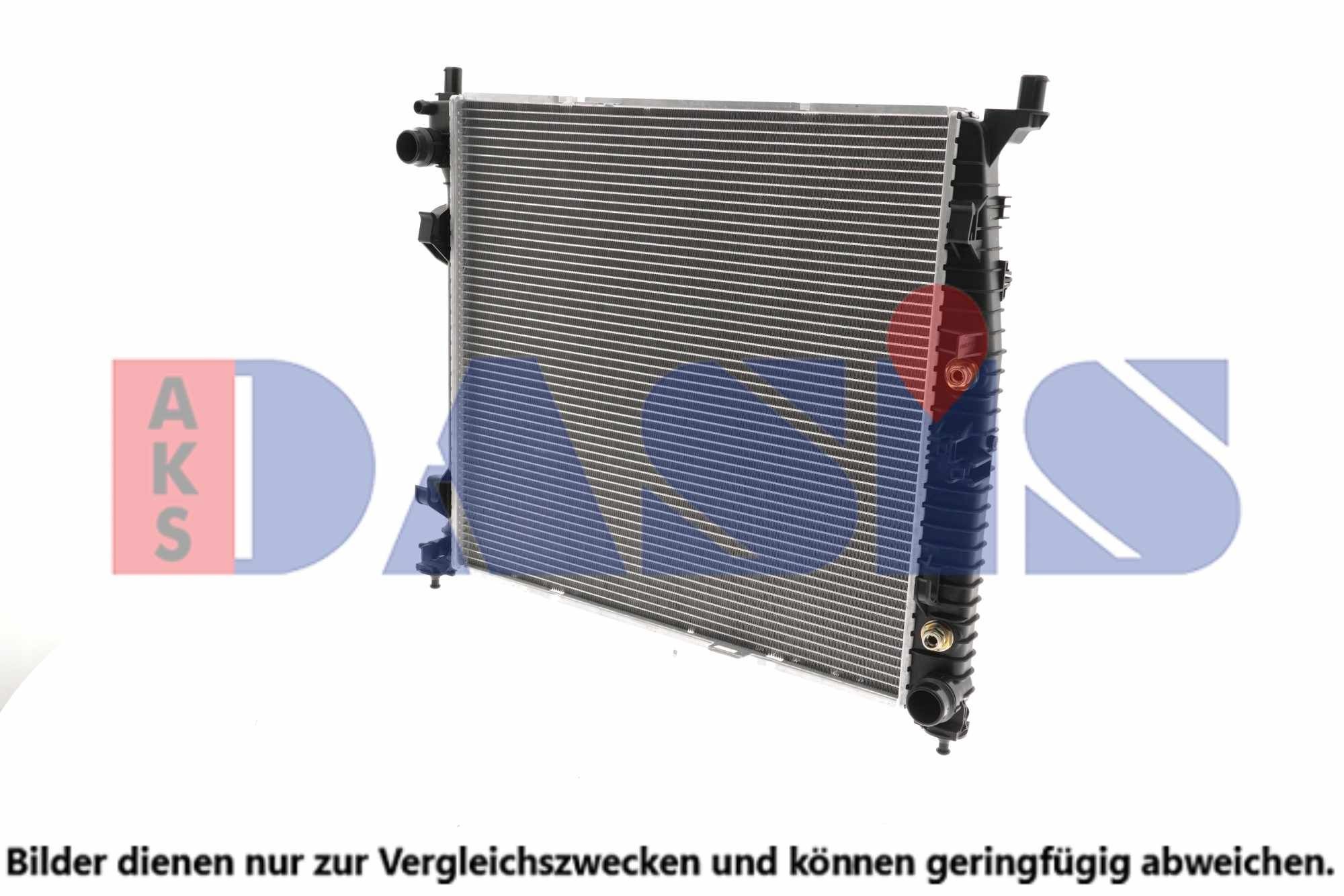 AKS DASIS Engine radiator Article number: 120134N cheaply