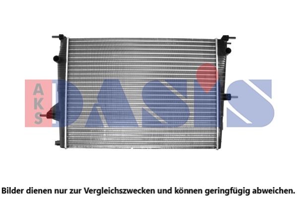 AKS DASIS Engine radiator Article number: 180118N cheaply