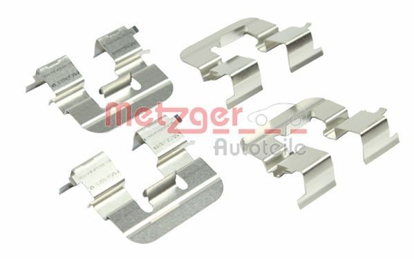 METZGER 109-0024 Monteringssæt til bremseklodser PROCEED 1.4 CVVT 101 HK Benzin 2018