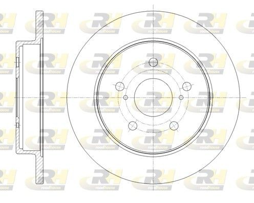 ROADHOUSE Brake disc Article number: 61795.00 cheaply