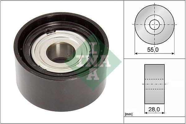 INA Deflection / Guide Pulley, v-ribbed belt Article number: 532 0853 10 cheaply