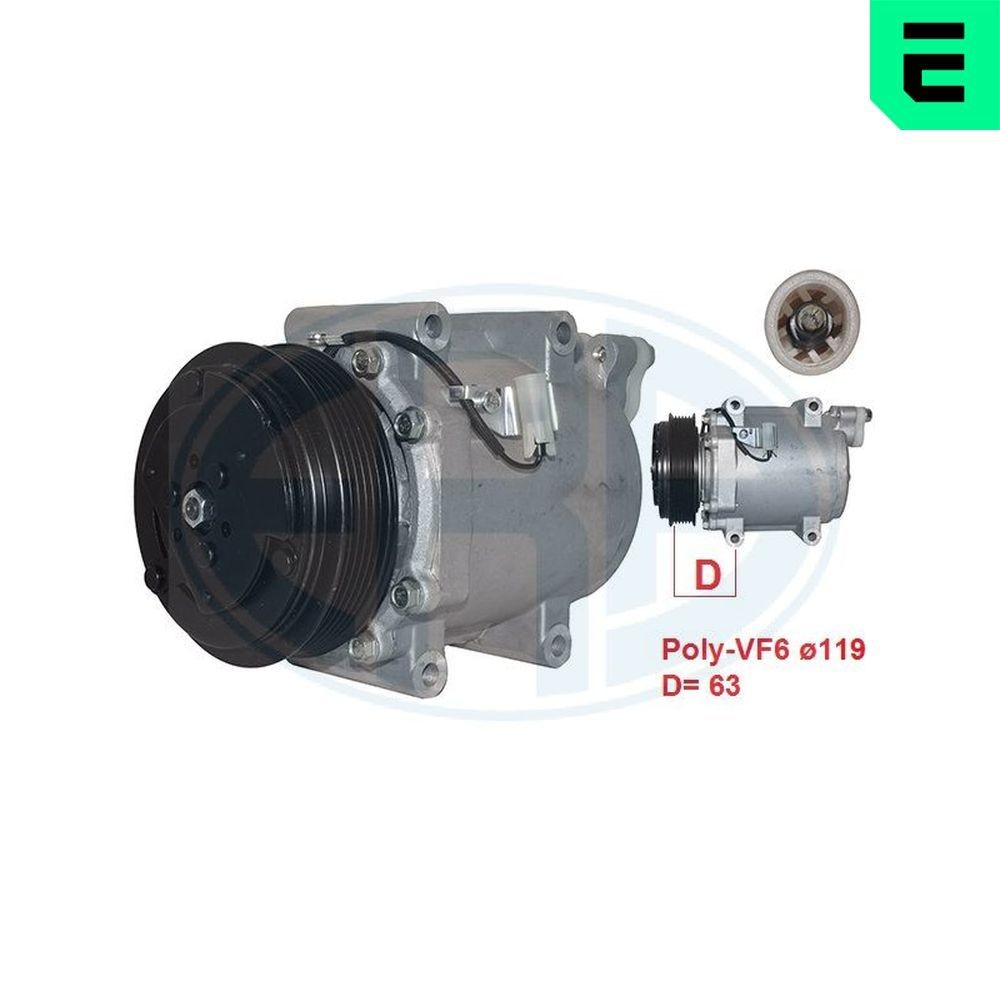 ERA Air conditioning compressor Article number: 670052 cheaply