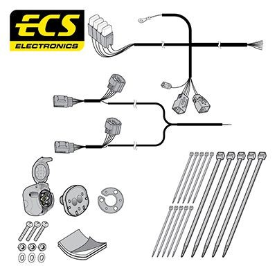 ECS Elektrikomplekt, haakeseade Artikli number: PE-067-D1 soodsalt