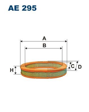FILTRON Luftfilter Varenummer: AE 295 billige