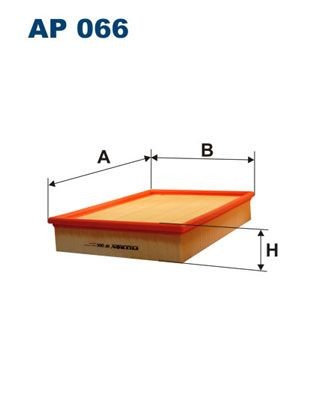 FILTRON Air filter Article number: AP 066 cheaply