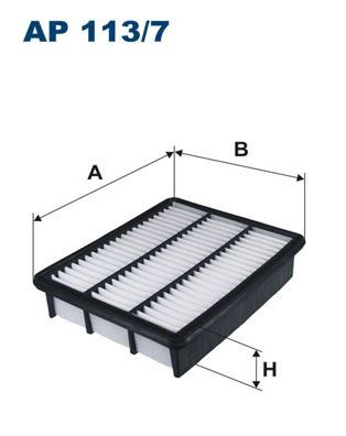 FILTRON Air filter Article number: AP 113/7 cheaply