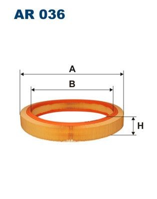 FILTRON Air filter Article number: AP 187 cheaply