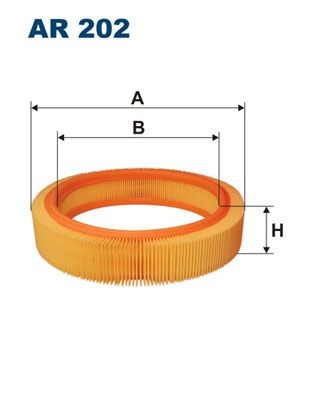 FILTRON Air filter Article number: AR 202 cheaply