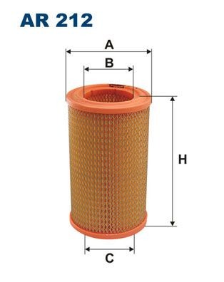 FILTRON Oro filtras prekės numeris: AR 212 nebrangu