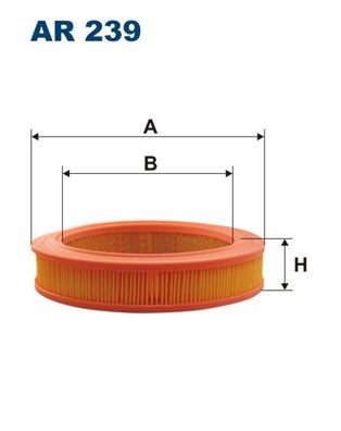 FILTRON Air filter Article number: AR 239 cheaply