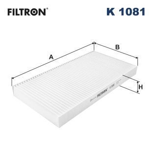 FILTRON Pollenfilter Varenummer: K 1081 billige