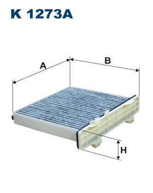 FILTRON Pollen filter Article number: K 1273A cheaply