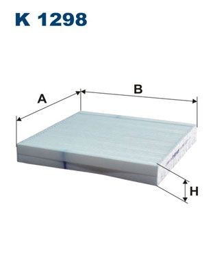 FILTRON Pollen filter Article number: K 1298 cheaply
