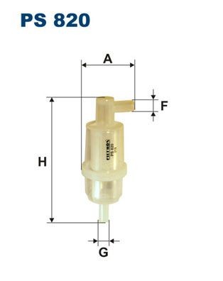 FILTRON Fuel filter Article number: PS 820 cheaply