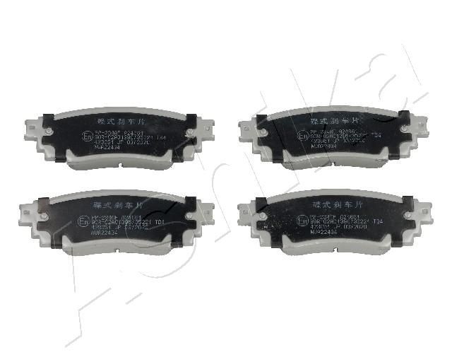 ASHIKA Brake pad set Article number: 51-02-234 cheaply