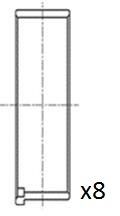 FAI AutoParts Big End Bearings Article number: BB2007-STD cheaply