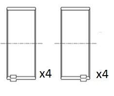 FAI AutoParts Big End Bearings Article number: BB2016-025 cheaply