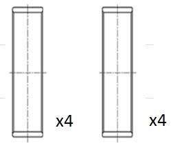 FAI AutoParts Big End Bearings Article number: BB2017-050 cheaply