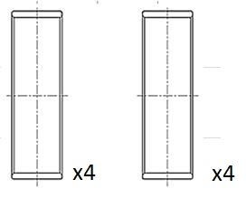FAI AutoParts Big End Bearings Article number: BB2026-050 cheaply