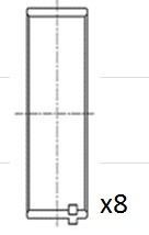 FAI AutoParts Big End Bearings Article number: BB2029-STD cheaply