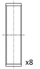 FAI AutoParts Big End Bearings Article number: BB2036-STD cheaply