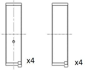 FAI AutoParts Big End Bearings Article number: BB2045-030 cheaply