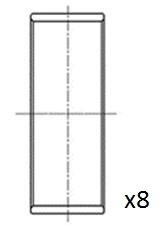 FAI AutoParts Big End Bearings Article number: BB2056-STD cheaply