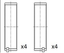 FAI AutoParts Big End Bearings Article number: BB2071-050 cheaply