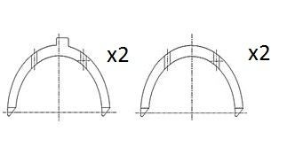 FAI AutoParts Thrust Washer, crankshaft Article number: BT3003-STD cheaply