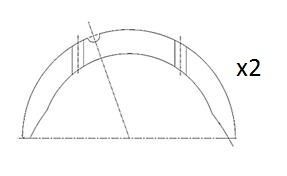FAI AutoParts Thrust Washer, crankshaft Article number: BT3008-STD cheaply