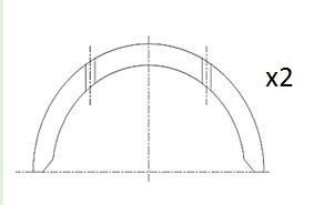 FAI AutoParts Thrust Washer, crankshaft Article number: BT3010-STD cheaply