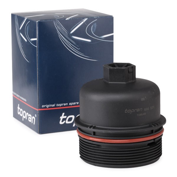 TOPRAN 600 531 Cover, oil filter housing CORSA 1.3 CDTI 16V (F08, F68) 69 PS Diesel 2006