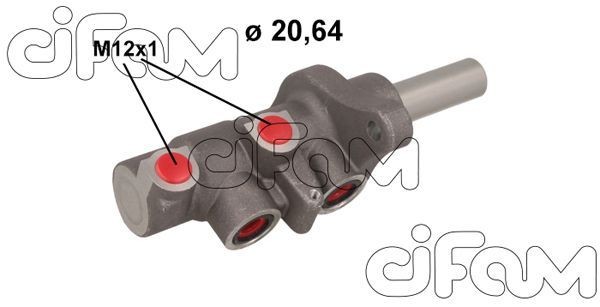 CIFAM Peapiduri silinder Artikli number: 202-1132 soodsalt