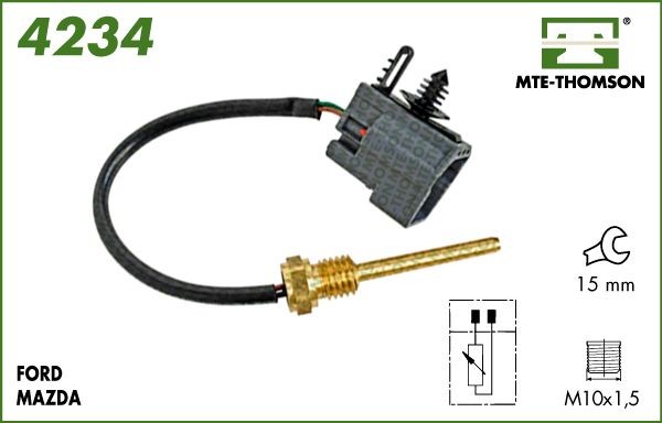 MTE-THOMSON Sensor, coolant temperature Article number: 4234 cheaply