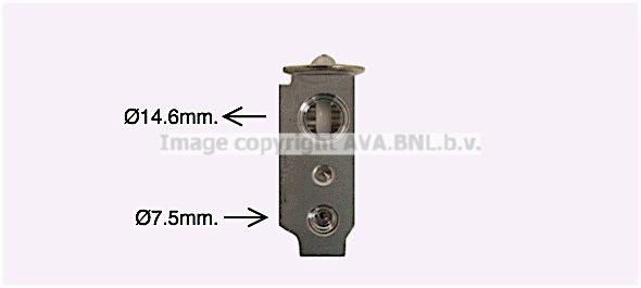 PRASCO AC expansion valve Article number: KA1299 cheaply